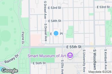Map image of the property - 5459 S Ingleside Ave