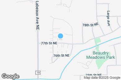 Map image of the property - 7728 Lachman Ave NE