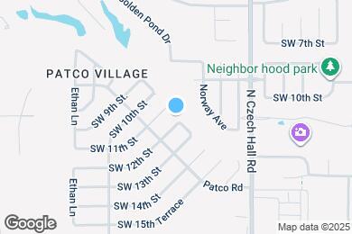 Map image of the property - 12265 SW 12th St