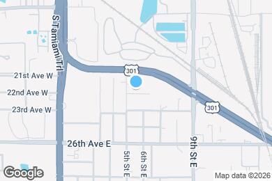 Map image of the property - 505 22nd Terrace E