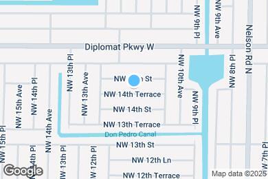 Map image of the property - 1117 NW 14th Terrace