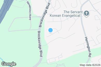 Map image of the property - 1658 Eric Cir