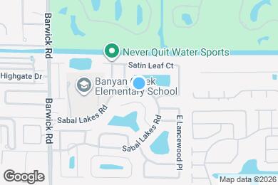 Map image of the property - 3870 Sabal Lakes Rd