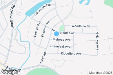 Map image of the property - 31 Melrose Ave