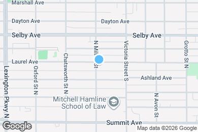 Map image of the property - 916 Laurel Ave