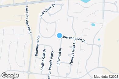 Map image of the property - 1903 Briarfield Dr