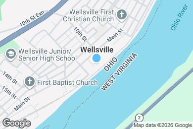 Map image of the property - 1015 Riverside Ave