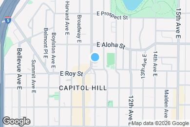 Map image of the property - 710 10th Ave E