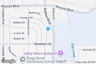 Map image of the property - 8100 Paso Robles Ave