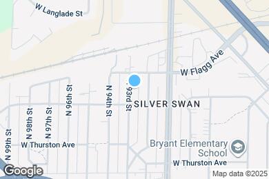 Map image of the property - 5826-5828 N 93rd St.