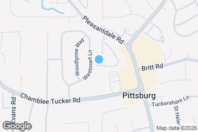 Map image of the property - 3103 Shadow Walk Ln