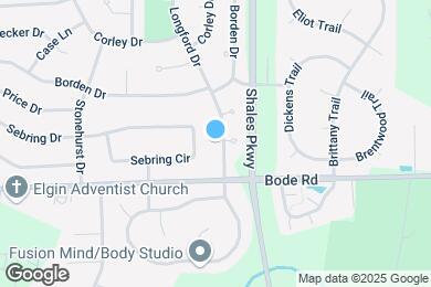 Map image of the property - 128 Longford Dr