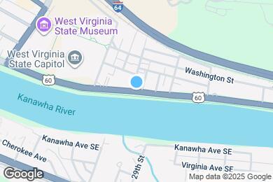 Map image of the property - 2106 Kanawha Blvd E