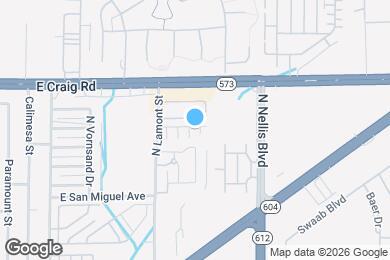 Map image of the property - 4973 Blue Marlin Ave