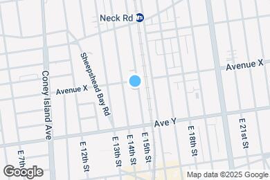 Map image of the property - 2416 E 15th St