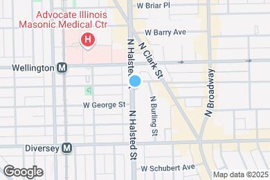 Map image of the property - 2921 N Halsted St