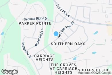 Map image of the property - 826 Red Oak Tree Dr