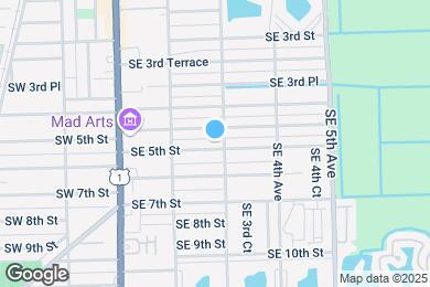 Map image of the property - 217 SE 5th St