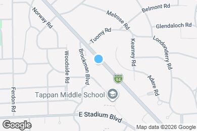 Map image of the property - 2144 Washtenaw Ave