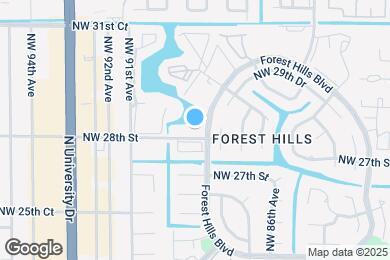 Map image of the property - 2850 Forest Hills Blvd