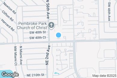 Map image of the property - Allaire - 5525 SW 41 St. Pembroke Park, FL 33023
