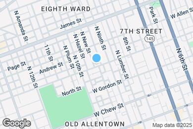 Map image of the property - 925 1/2 Liberty St