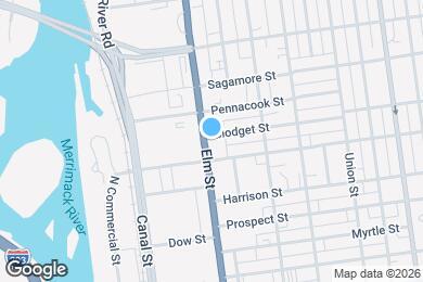 Map image of the property - The Residence at 1555 Elm