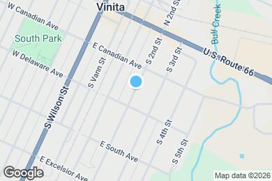 Map image of the property - 256 S 2nd St