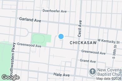 Map image of the property - 1006 Woodway Ln