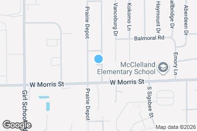 Map image of the property - 1112 Delray Dr