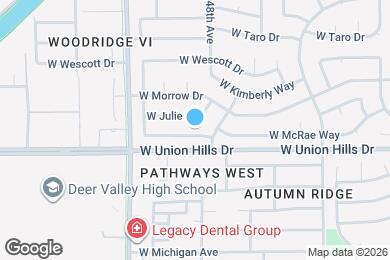 Map image of the property - 4814 W McRae Way