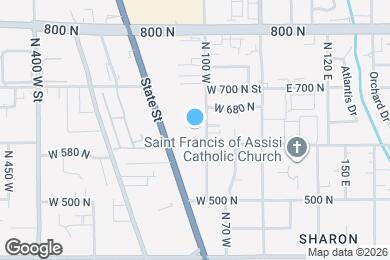 Map image of the property - 621 N 100 W