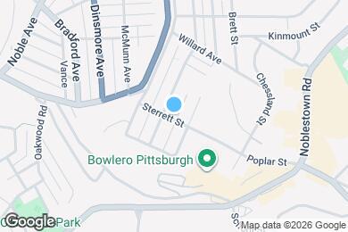 Map image of the property - 221 Sterrett St