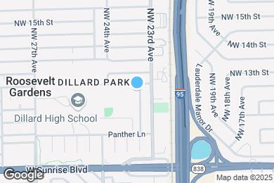 Map image of the property - 1221 NW 23rd Ter