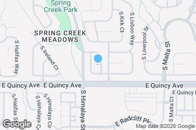 Map image of the property - 4259 S Killarney St