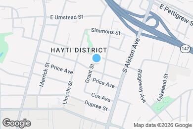 Map image of the property - 1007 Grant St