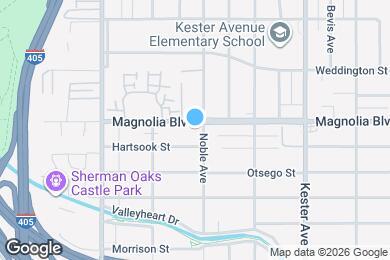 Map image of the property - 15106 W Magnolia Blvd
