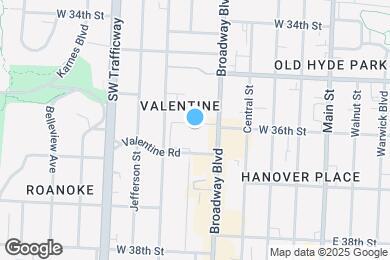 Map image of the property - Converge KC Uptown