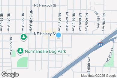 Map image of the property - 6117 NE Clackamas St