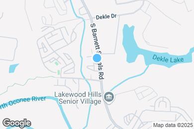 Map image of the property - 660 Barnett Shoals Rd