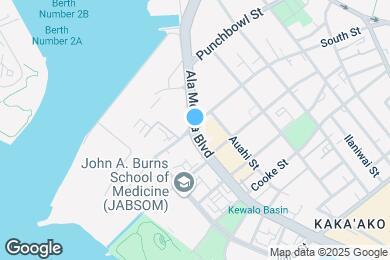 Map image of the property - 600 Ala Moana Blvd