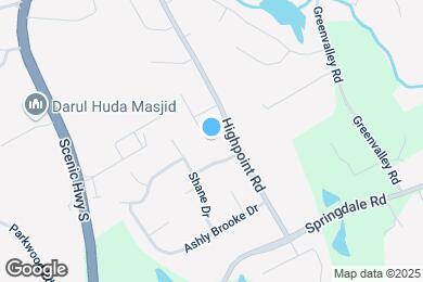 Map image of the property - 2850 Crystal Brooke Ln