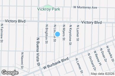 Map image of the property - 1344 N Lincoln St