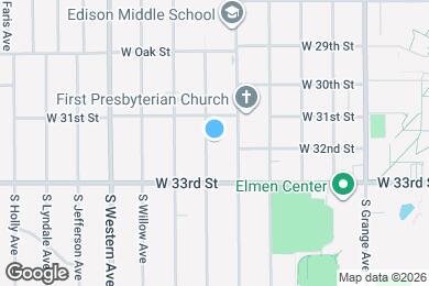 Map image of the property - 4 Bedroom, 2 Bathroom Home for Rent in Sioux Falls