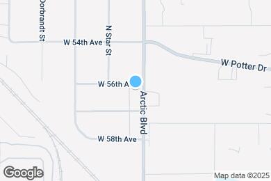 Map image of the property - 800 W 56th Ave