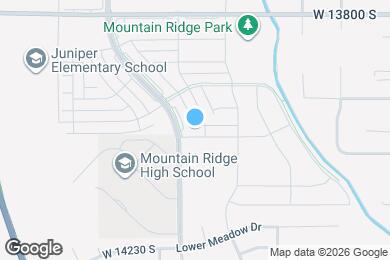 Map image of the property - 4364 W Rex Peak Wy