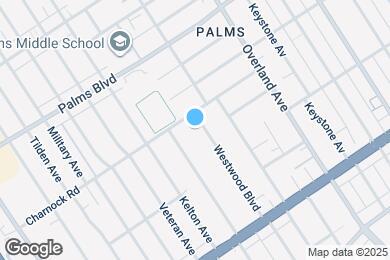Map image of the property - 3621 Westwood Blvd