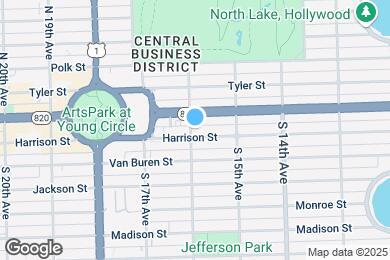 Map image of the property - 1555 Harrison St