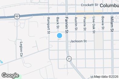 Map image of the property - 1036 Jackson St