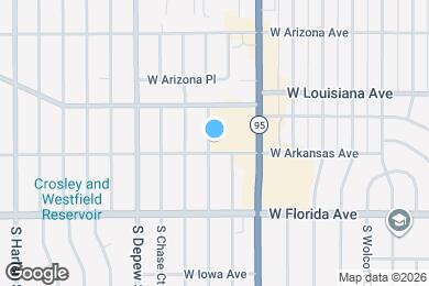 Map image of the property - 1374 S Benton St